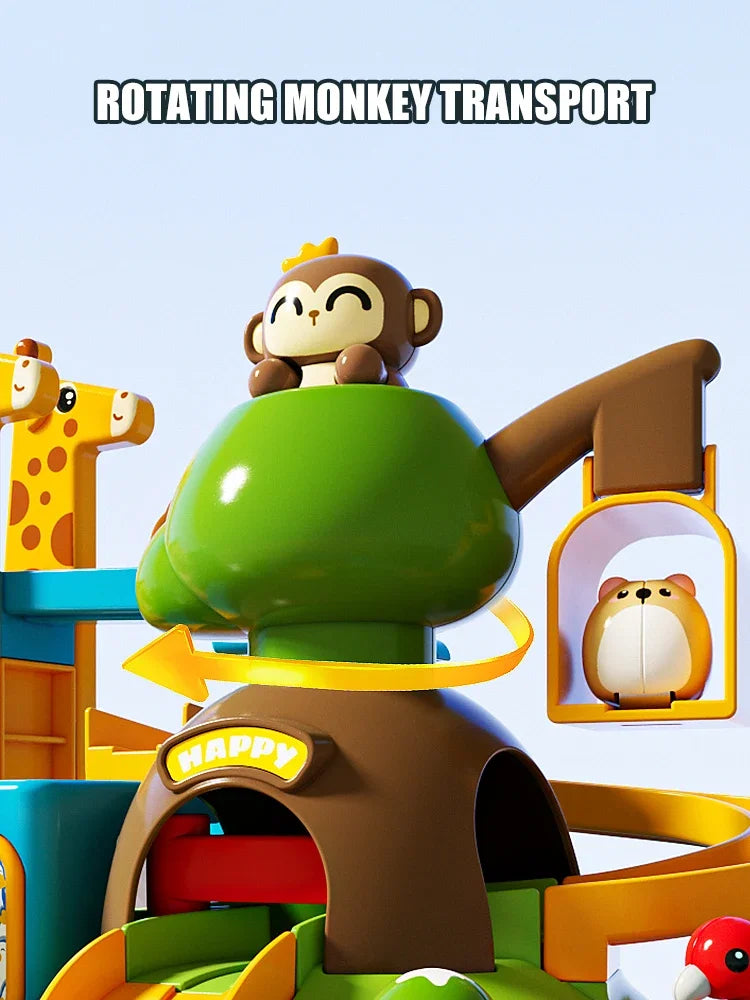 Magnetic Strategy Toy Animal Mole Racing Adventure Board Game Family Society Party Games Children Education 3Years Birthday Gift
