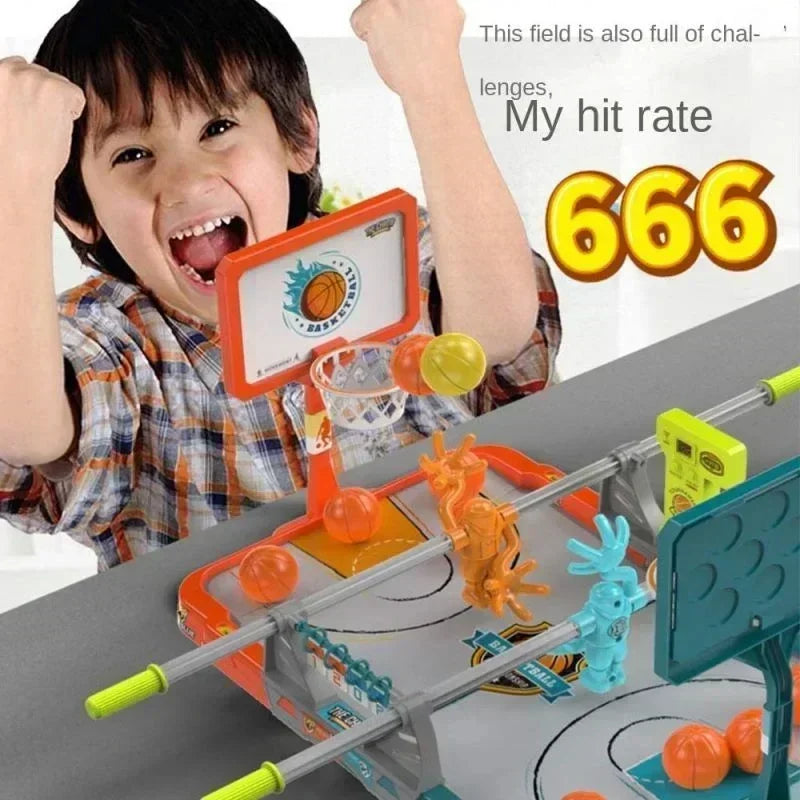 Interactive Table Basketball Game, Board Parent-child Match Toy for Kids Basketball Desktop Games, Basket ball Intellectual Toys